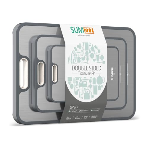 Sumzzz Titanium Double Sided Cutting Board