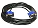 Importer520 Blue Connectors HD15 Male to Male SVGA VGA Long Video Monitor Cable for TV Computer Projector (10 Feet)