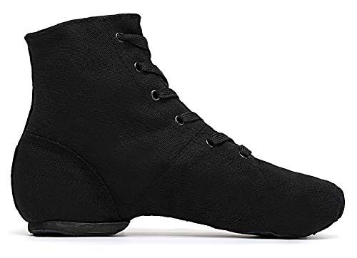 Smithmelody Canvas Jazz Dance Boots Ballet Dancing Sneakers for Adult Men Women2