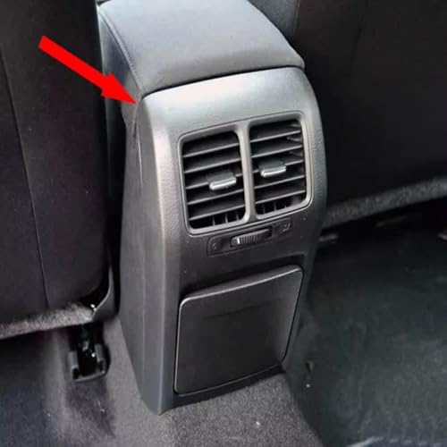 Aireador de salpicadero trasero para coche compatible con Golf MK6 y Jetta Mk5 6