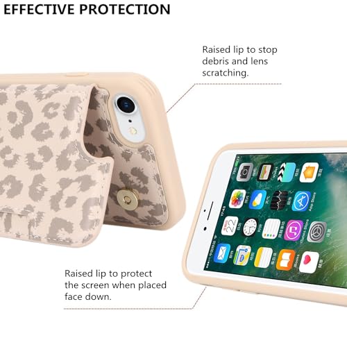 Étui portefeuille iPhone SE anti-rayures et piratage - 6