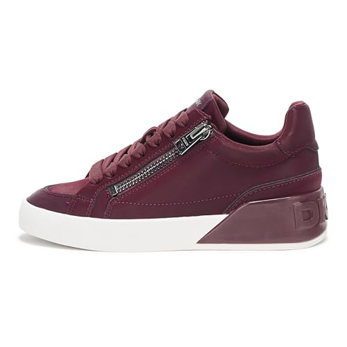 Image of DKNY Women's Mei Everyday Lace Up Sneaker with Side Zipper | Casual Shoes