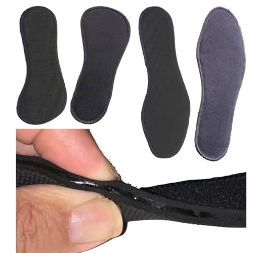 Juego de 2 pares de plantillas de gel médico amortiguador (1 par completo y 1 par 3/4 para zapatos finos), alivia las presiones, trabajo de pie, excursionistas, diabéticos. 37 - T1