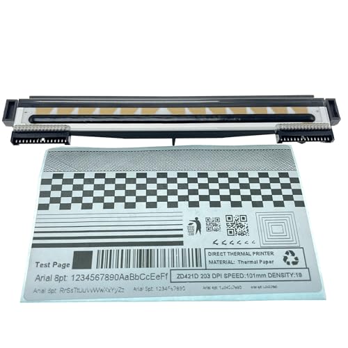 Tête d'impression 203 dpi compatible Zebra ZD421D pour étiqueteuse de bureau - 5