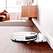 Fmart 550W Robot Vacuum Cleaner, 1200Pa Suction, Self-Charging Robot Vacuum Cleaner with App & Alexa Voice Control, Wet Dry Vacuum Mopping Cleaner for Pet Hair, Hard Floor and Thin Carpet