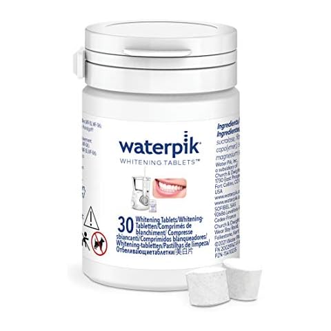 Waterpik Fresh Mint Whitening Refill Tablets (30 Count) – For Use With Waterpik Boost Tip or Waterpik Whitening Water Flosser, Packaging May Vary, WT-30 Cover