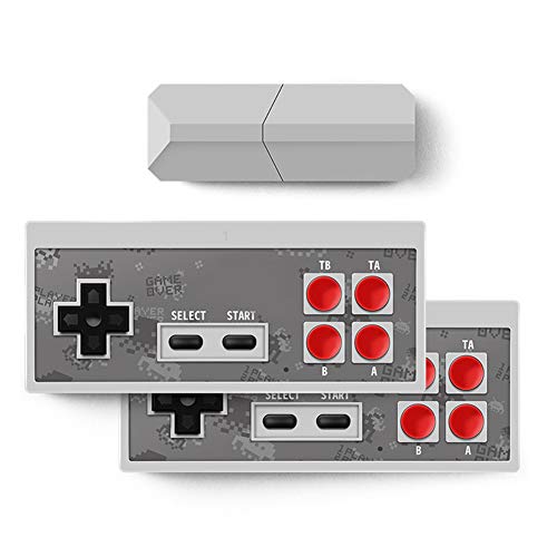 Valink Video Game Controller, USB Wireless Console Video Game Console, The Retro Stick USB Wireless Handheld for TV Video Game Durable Video Game Controller