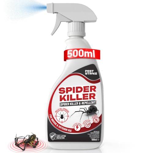 Spider Killer Spray 500ml Kills on Contact Indoor & Outdoor Non-Staining