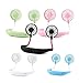 Control Future Portable Neck Fan - Hand Free Personal Neckband Fan, Rechargeable USB Hanging Neck Fan Premium Headphone Design Mini Wearable Fan for Travel Reading Sports Outdoor (Upgraded Version)