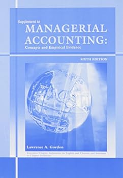 Paperback Supplement to Managerial Accounting Concepts and Empirical Evidence Book