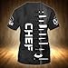 Custom Personalized 3D Chef Shirt Gifts for Lover A1