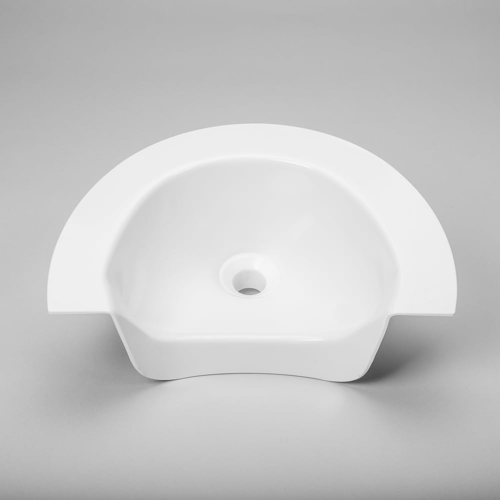 Kildwick Kompakt Urin Separator Diverter Trenneinsatz für Komposttoiletten weiß