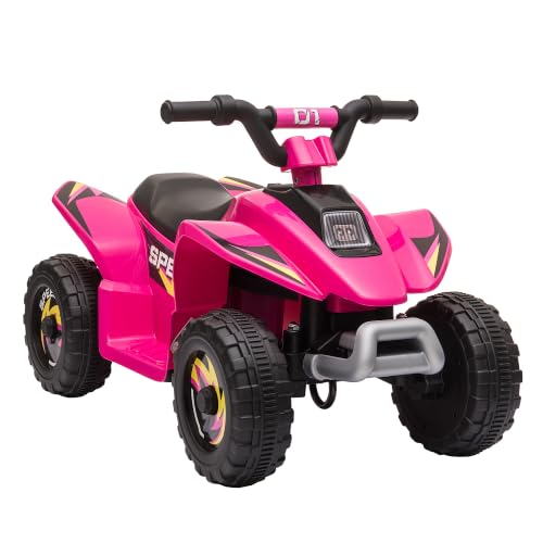 Aosom 6V Kids ATV 4-Wheeler Ride on Car for 18-36 Months Old...