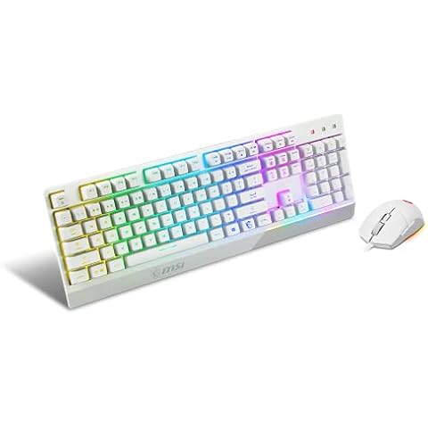 MSI Vigor GK30 Combo weiße Gaming-Tastatur + Gaming-Maus-Bundle Cover