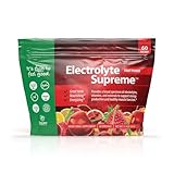 Jigsaw Health Electrolyte Supreme | Broad Spectrum of Electrolytes + Trace Minerals | Fruit Punch Flavor | 60 Servings (Packets)
