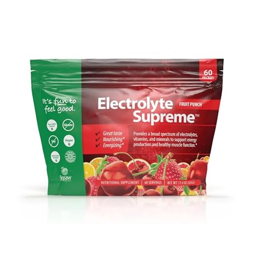 Jigsaw Health Electrolyte Supreme | Broad Spectrum of Electrolytes + Trace Minerals | Fruit Punch Flavor | 60 Servings (Packets)