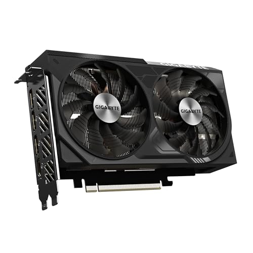 GeForce RTX 4060 Ti WINDFORCE OC V2 8G - 8GB GDDR6, 128bit, PCI-E 4.0, 2550MHz Frequenza Base, 3 x DisplayPort 1.4a, 1 x HDMI 2.1a, NVIDIA DLSS 3, GV-N406TWF2OCV2-8GD - Scheda video - Immagine 1