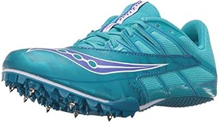Saucony Women's Spitfire 4 Track Shoe, Teal/Blue, 8.5 M US