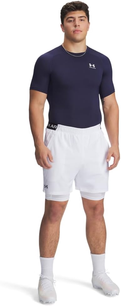 Under Armour Men's HeatGear Compression Short-Sleeve T-Shirt - Image 3