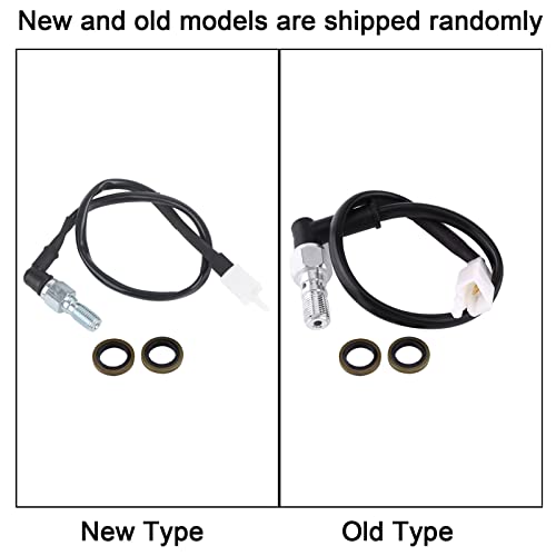 Interruttore Idraulico Freno Moto Luce Posteriore del Freno Idraulico Universale sensore Stop Freno Radiale Interruttore Stop per Moto del Freno Idraulico Freno del Motociclo (M10*1.25MM)