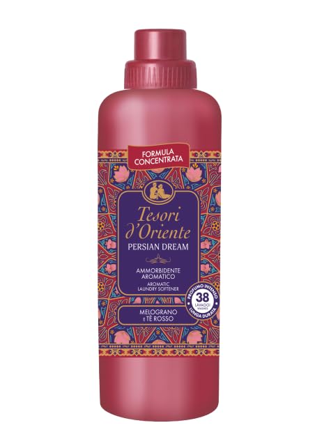 Tesori d'Oriente - Suavizante líquido para tejidos (8 x 760 ml, incluye llavero Beni Culinari gratuito)