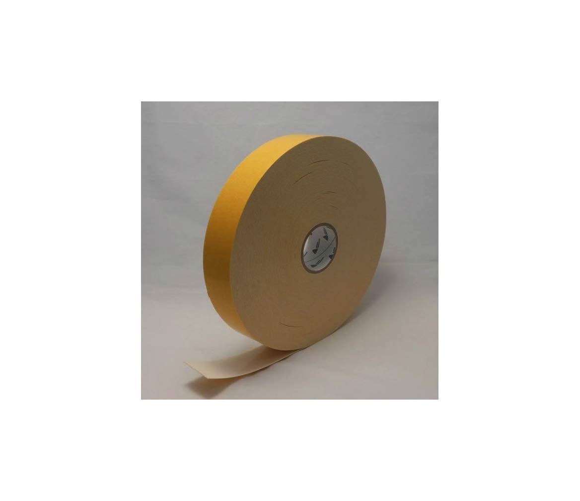 Nastro Biadesivo bianco in schiuma acrilica per fissaggio ad alta adesività Lunghezza - 50 Metri, Spessore - 1,2mm (Larghezza - 50mm)