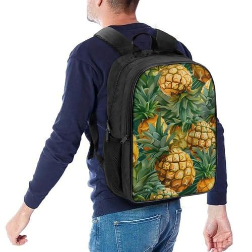 Mochila de piña impermeable contra la lluvia que protege los libros escolares 5