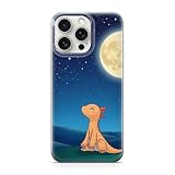 Sunny-Case Handyhülle TPU Transparent Kleiner Drache Nacht Mond Nr.965 Dragon Mystic Fantasy Bumper Hülle kompatibel mit iPhone 7 Plus / 8PLUS