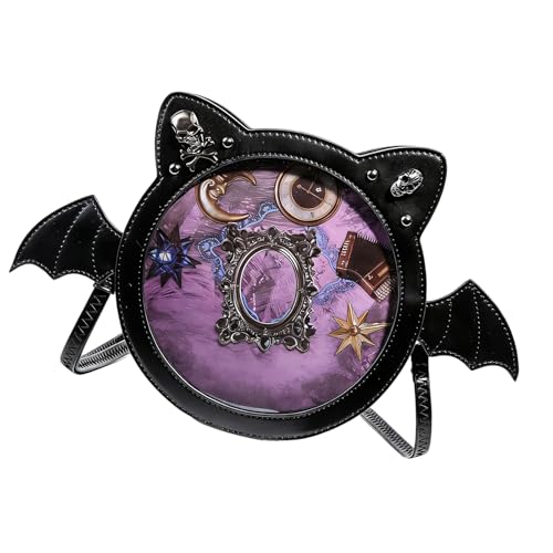 Itabag sac à bandoulière avec fenêtre transparente anti-rayures pour badges cosplay