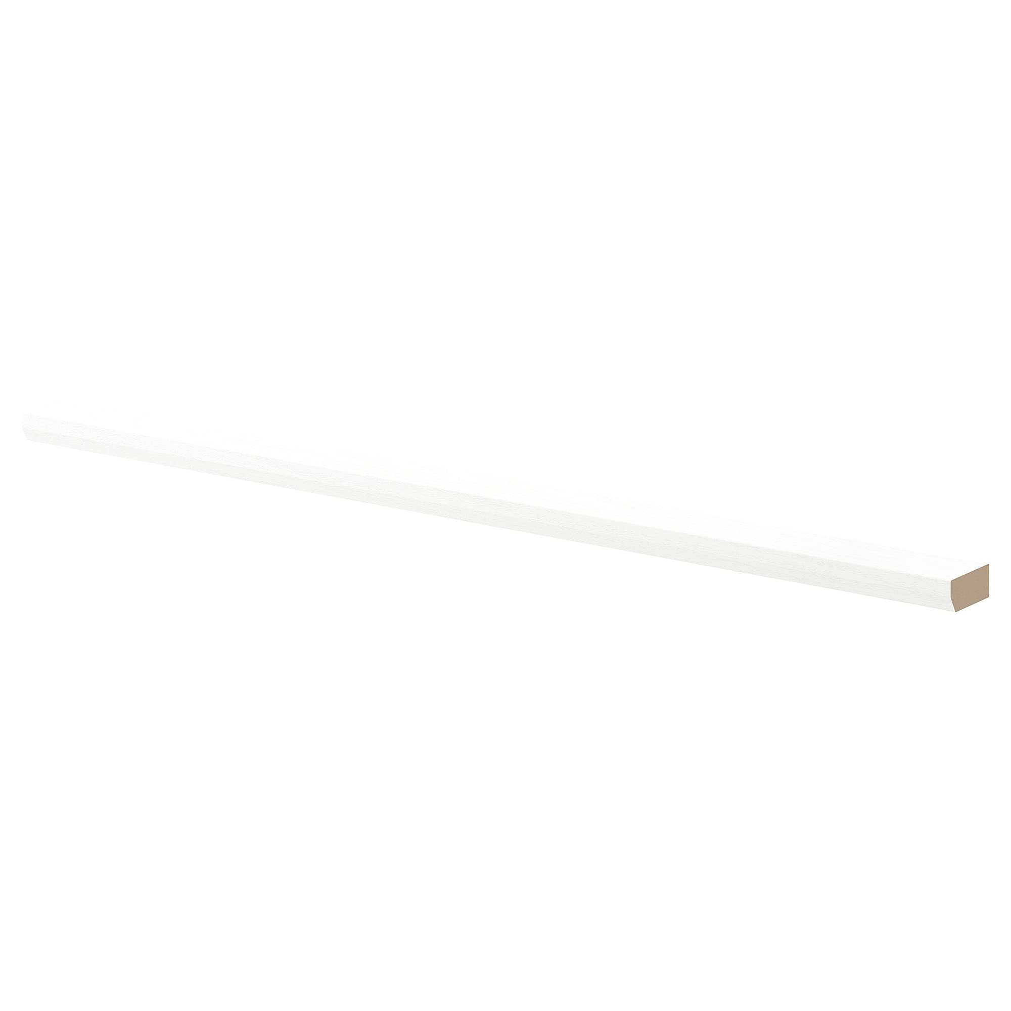Bande décorative effet bois Enköping Blanc 221 cm aux finitions premium