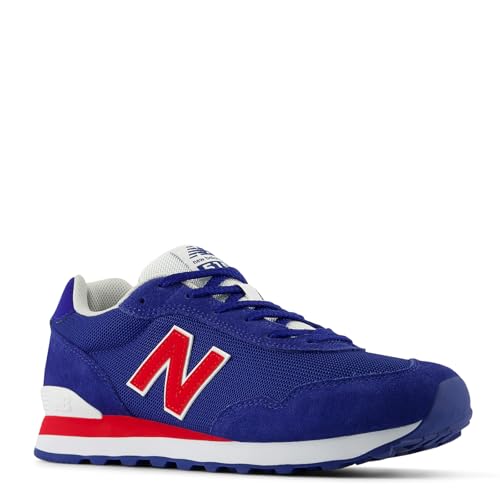New Balance Herren 515 V3 Sneaker, Königsblau/Rot, 45 EU