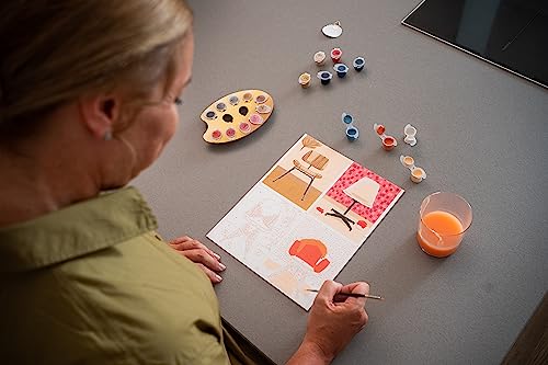 CreArt 24x30 cm EAMES Loisir créatif Peinture par numéros Adulte Dès 20153 Version française Ravensburger - vue 5