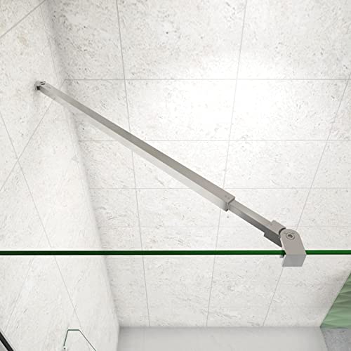 90x200 cm Doccia Walk in Parete Fissa Vetro