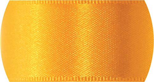 FITA CETIM SIMPLES CF002 10 mm COR 038 AMARELO OURO Peça 10 metros