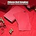 100 Pcs 2023 Chinese Lucky Money Hongbao Red Envelopes, 6.42X 3.46In Packets for Spring Festival, Wedding, Birthday, Year of The Rabbit Red Hongbao