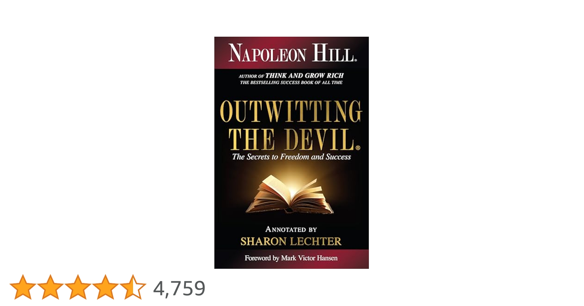 Amazon.co.jp: Outwitting the Devil®: The Secret to Freedom