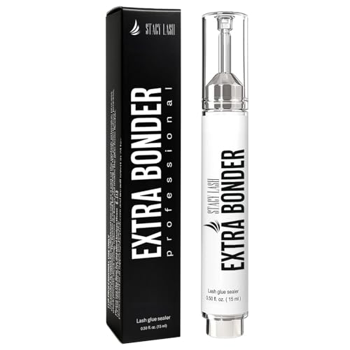 STACY LASH Bonder for Eyelash Extensions /0.50fl.oz./15ml/Reduces Lash Extension Glue Fumes/Super Sealer/Lash Tech Supplies/Lash Primer Aid/Professional Use