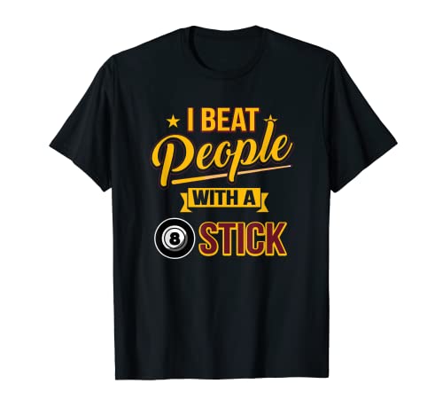 Photo de Beat People Queue de billard 8 boules T-Shirt