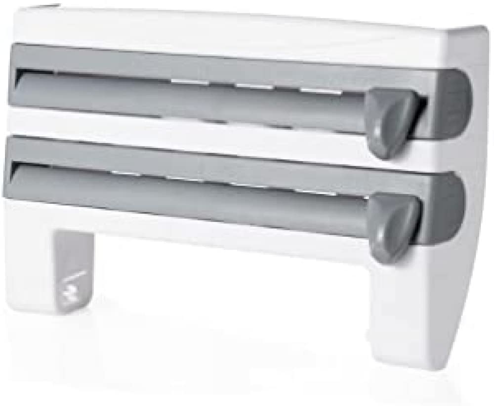 ANACRO Multifunctional Kitchen Roll Distributor, 3 In 1Storage Cutting Rack,Household Kitchen Tool Rack