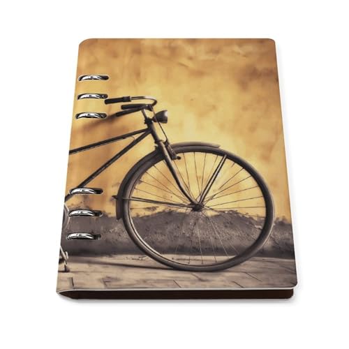 Cuaderno A5 recargable de piel para escribir diarios de forma cómoda y organizar tu día a día