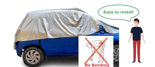 Image of Smart Fabrik || Half Body & Full Body Cover for Car || UV Protection || HeatProof (Carnival, Half Body)