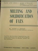 Melting and solidification of fats B0000CHPWS Book Cover