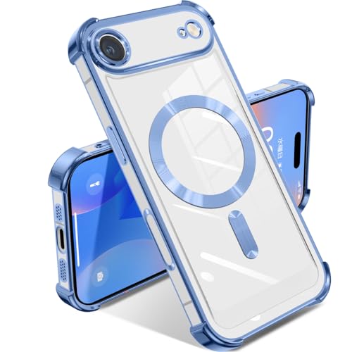 SATLITOG iPhone Air p P[X NA MagSafeΉ ACtHAir p Jo[  X}zP[X ϏՌ }OZ[tΉ bLH Sȕی ϖh~ h~ t@bV ^ y TPU _炩 CX