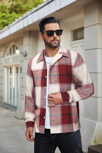Chemise de bûcheron homme COOFANDY pour week-end nature - 2