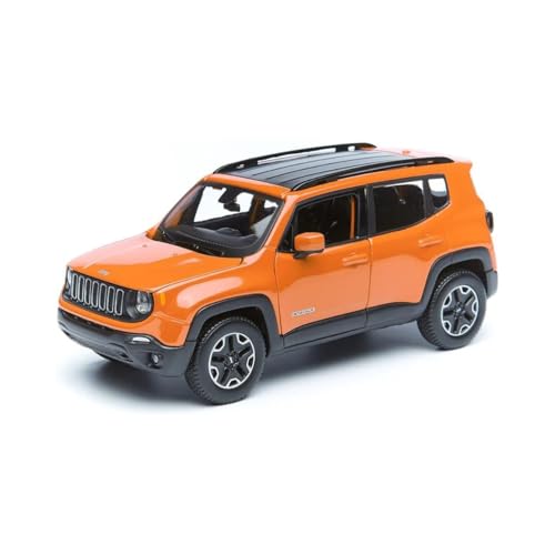 MAISTO - Jeep Renegade 2014 - Maqueta Realista de Coche a Escala 1:24, Licencia Oficial Jeep, Edad Recomendada 3+ años