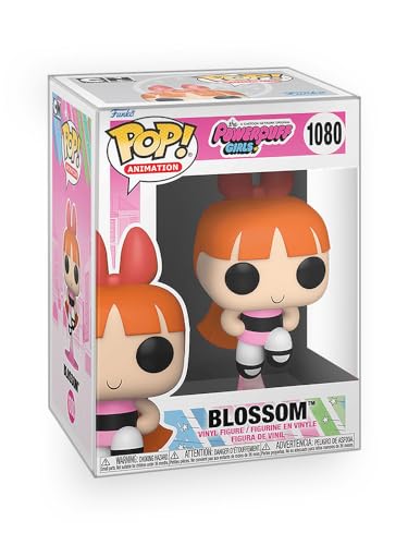 Epic Collectibles Pop Animation: The Power Puff Girls - Blossom Vinyl Figure Included with Box Protector Compatible for Funko