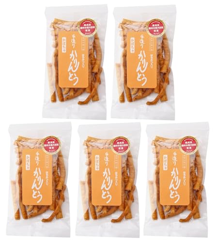 畦道グループ食品加工組合 手造りかりんとう はちみつ入り かぼちゃ 70g×5袋 無添加 農林水産大臣賞受賞 おやつ