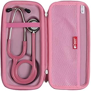 Hermitshell Etui podróżne do stetoskopu 3M Littmann Classic III (różowy)