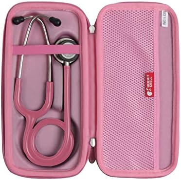 Hermitshell Etui podróżne do stetoskopu 3M Littmann Classic III (różowy)