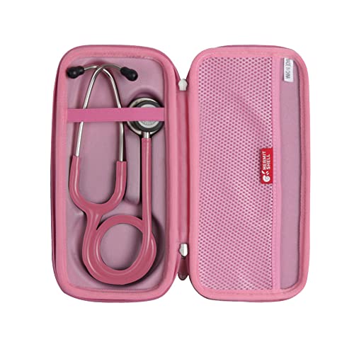 Hermitshell Etui podróżne do stetoskopu 3M Littmann Classic III (różowy)